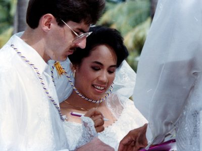 Our wedding 1993